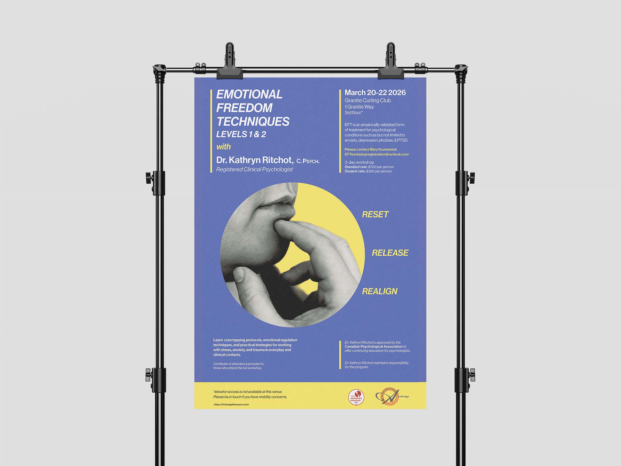 EFT seminar poster